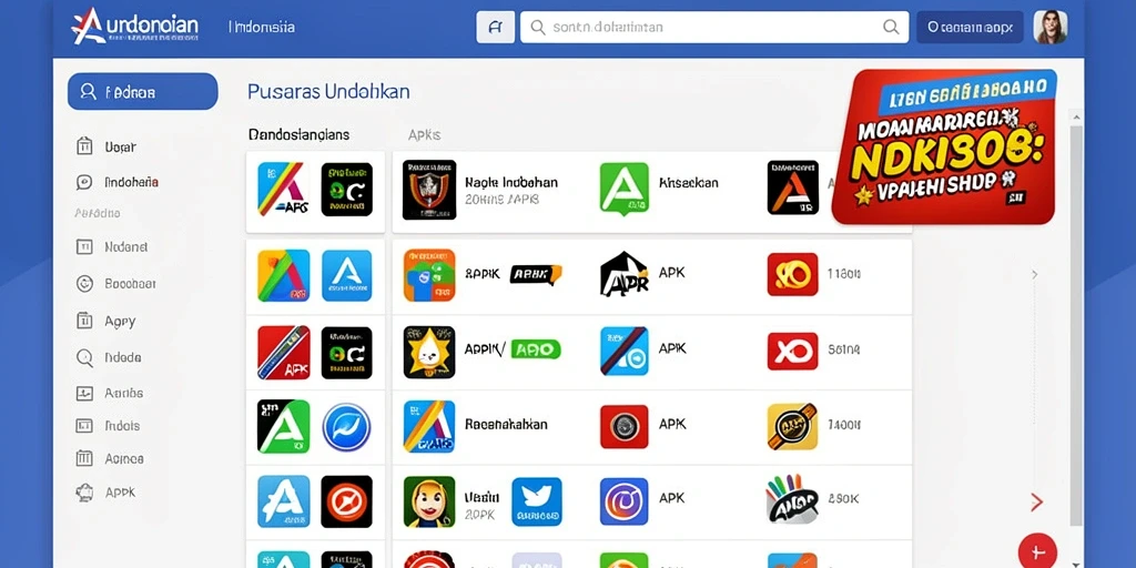 Tampilan antarmuka yang modern dan menarik.