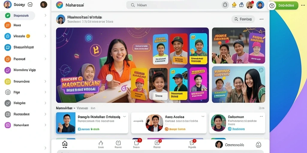 Gambaran tampilan utama aplikasi BANDARCOLOK yang menarik.