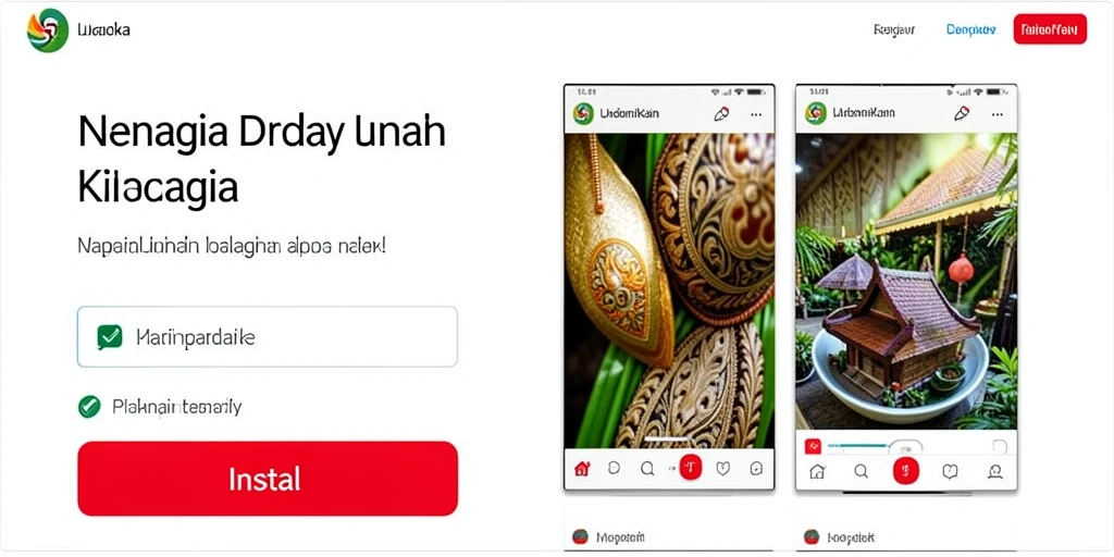 Tampilan utama aplikasi HOKIWIN yang menarik.