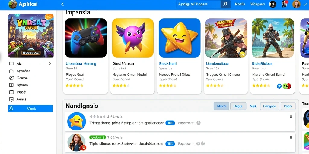 Tampilan antarmuka yang menarik dan user-friendly.