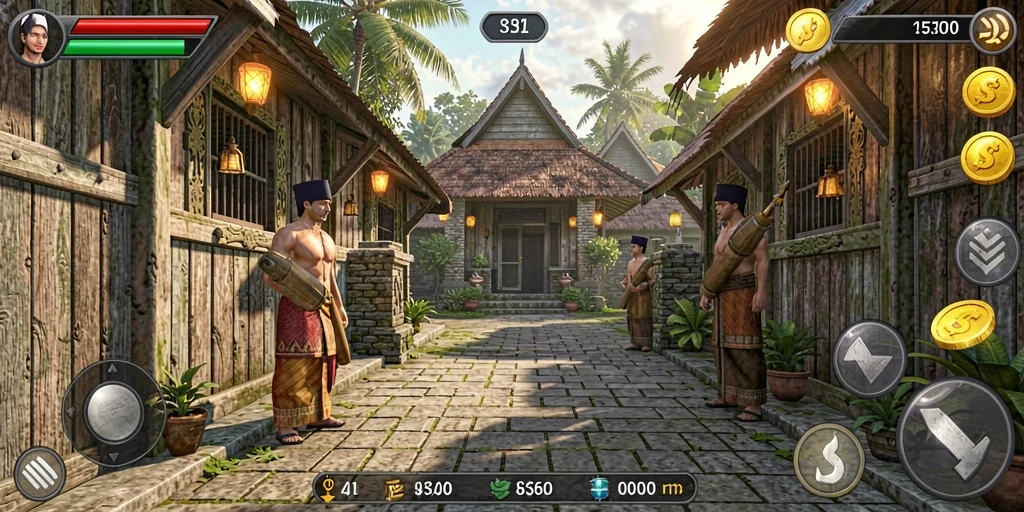 Tampilan antarmuka yang menarik dan intuitif.