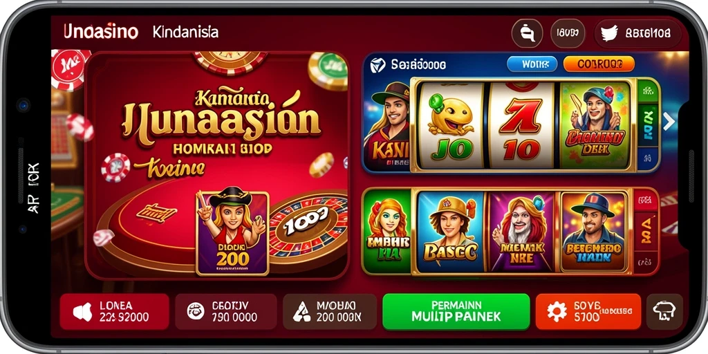 Tampilan antarmuka yang menarik dan modern.