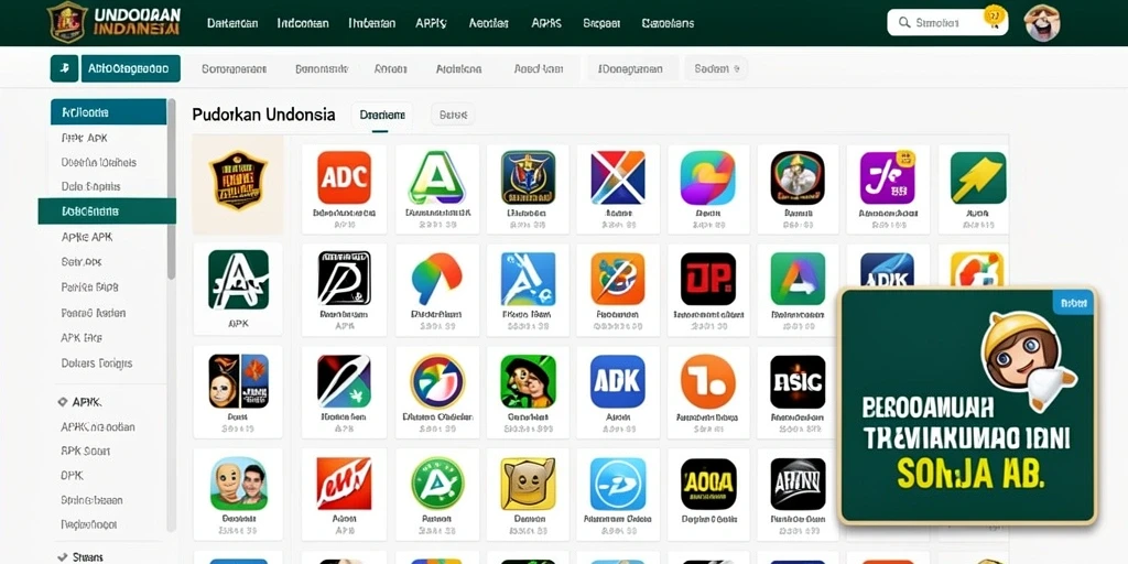 Screenshot menampilkan antarmuka pengguna yang sederhana dan menarik.