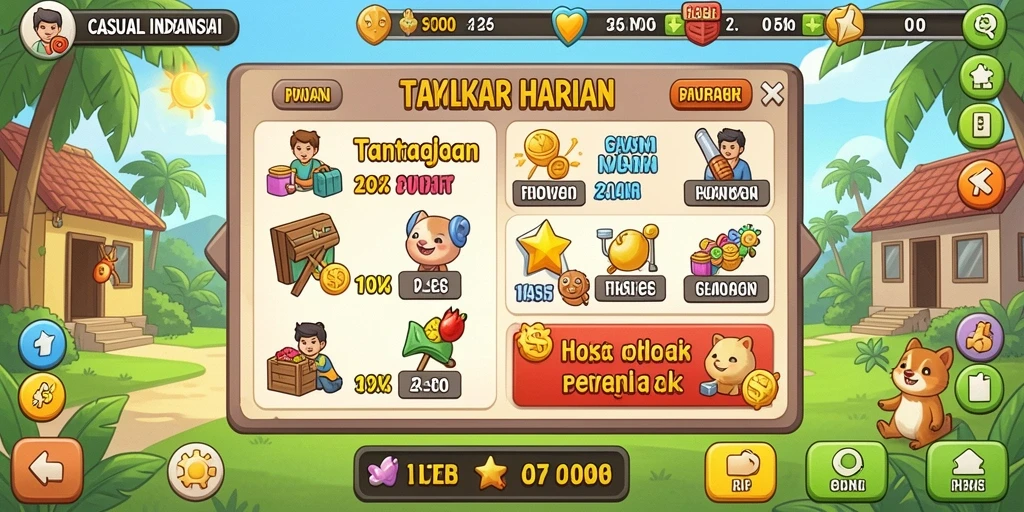 Tampilan antarmuka yang intuitif dan ramah pengguna.