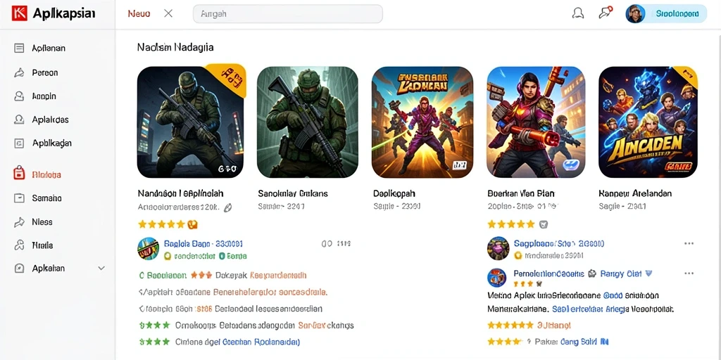 Tampilan antarmuka S9S9 yang menarik dan berwarna.