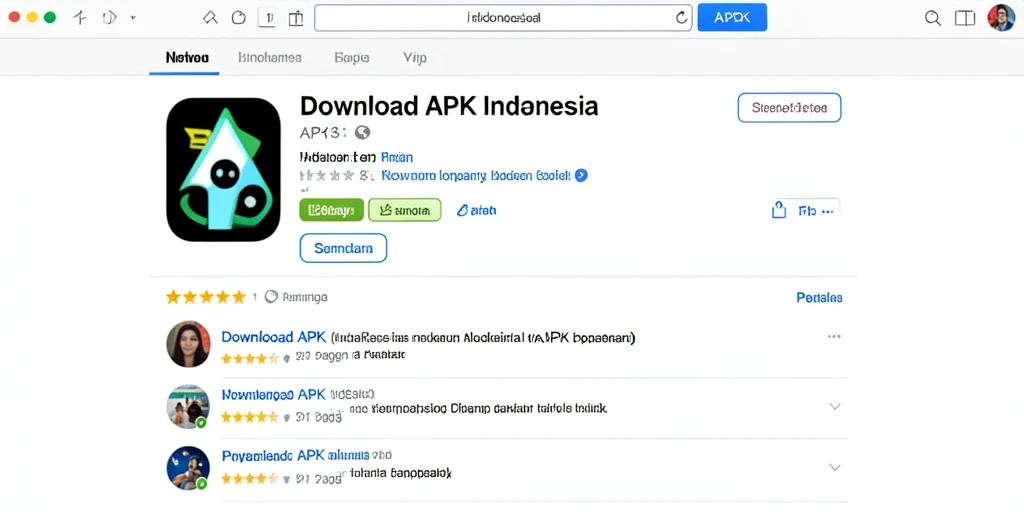 Tampilan antarmuka utama yang menarik dan mudah digunakan.