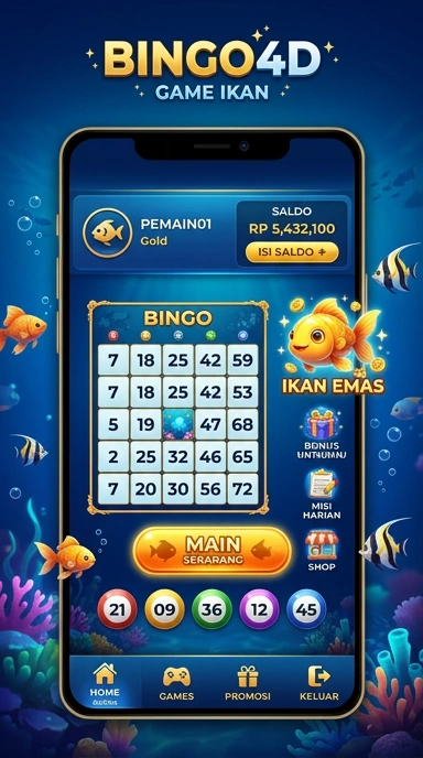 Pratinjau antarmuka bingo4d — aplikasi APK resmi Android v1.3.9