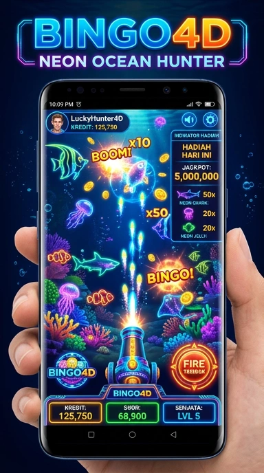 Cuplikan layar menu unduhan bingo4d untuk perangkat Android